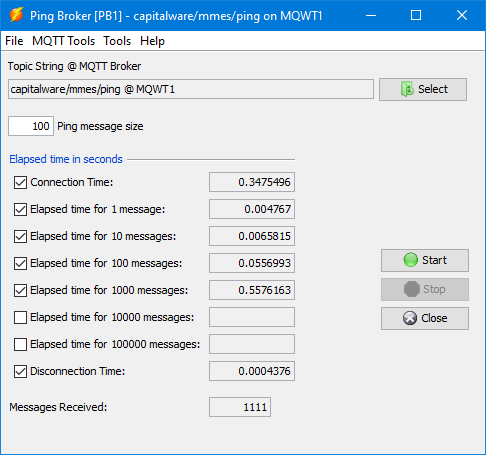 Pint MQTT broker